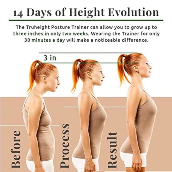 TrueHeight Posture Correction Adjustable Back Straightener - Picture 5 of 6